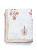 APNASA Kesariya Charm Quilted Bedcover