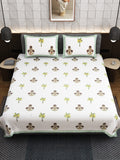 Light Blue Floral Charm Bedsheet