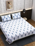 APNASA Handblock Indigo Floral Grace