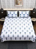 APNASA Handblock Indigo Floral Grace