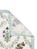 APNASA Ocean Bloom Handblock Bedsheet