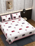 APNASA Royal Safari Handblock Bedsheet