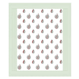 Mint Paisley Elegance Bedsheet