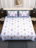 APNASA Handblock Pink Bloom Elegance