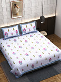 APNASA Handblock Pink Bloom Elegance