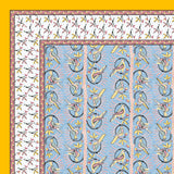 Sunset Sparrow Breeze Bedsheet