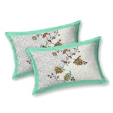 Sage Floral Vine Bedsheet
