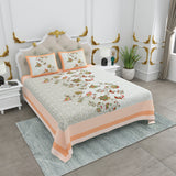Sky Floral Vine Bedsheet