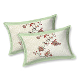 Sky Floral Round Pattern Bedsheet