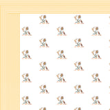 Yellow Vintage Floral Bedsheet