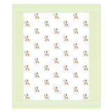 Green Vintage Floral Bedsheet