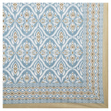 Aqua Ikat Royale Bedsheet