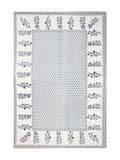 APNASA Neel Jaal Handblock Table Cover