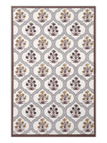 APNASA Sunehri Phool Table Cover