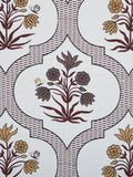 APNASA Sunehri Phool Table Cover