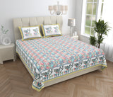 Blush Meadow Art Bedsheet