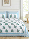 Blue Paisley Charm Bedsheet