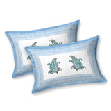 Blue Paisley Charm Bedsheet