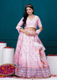 APNASA Musline SIlk Handwork Lehenga Set
