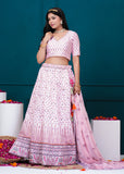 APNASA Musline SIlk Handwork Lehenga Set