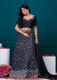 Musline SIlk Handwork Lehenga Set
