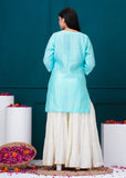 APNASA Silk Kurti With Sharara