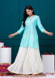 APNASA Silk Kurti With Sharara