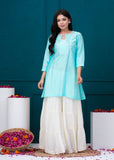APNASA Silk Kurti With Sharara