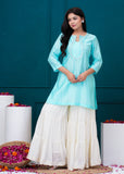 APNASA Silk Kurti With Sharara
