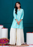 APNASA Silk Kurti With Sharara