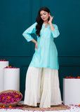 APNASA Silk Kurti With Sharara
