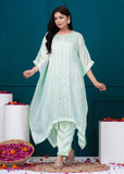APNASA Crepe Silk Handworked Cord Set