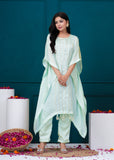 APNASA Crepe Silk Handworked Cord Set