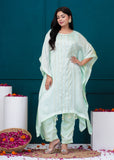 APNASA Crepe Silk Handworked Cord Set