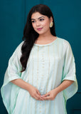 APNASA Crepe Silk Handworked Cord Set