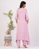 APNAसा Pink Crape Cord Set