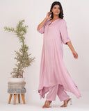 APNAसा Pink Crape Cord Set