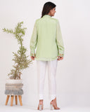 APNAसा Green Handwork Top