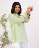 APNAसा Green Handwork Top