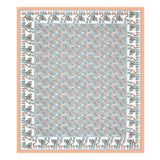 Peach Forest Breeze Bedsheet