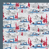 Blue Mountain Scenic Bedsheet