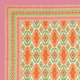 Coral Blossom Ethnic Bedsheet