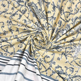 Green Ivy Stripe Bedsheet