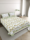 Aqua Mountain Scenic Bedsheet