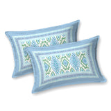 Aqua Fern Heritage Bedsheet