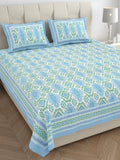 Aqua Fern Heritage Bedsheet