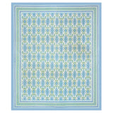 Aqua Fern Heritage Bedsheet