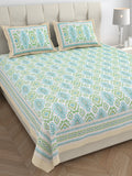 Mint Aqua Harmony Bedsheet Set
