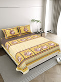 Green Garba Folk Dance Bedsheet