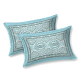 Aqua Medallion Royale Bedsheet